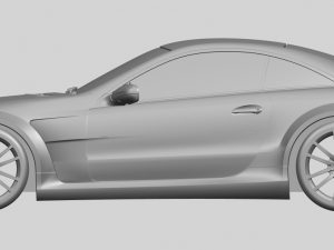 mercedes amg black series 3D-printmodel