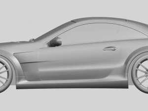 mercedes amg black series 3D Print Model