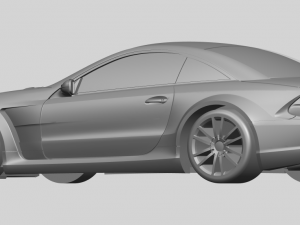 mercedes amg black series 3D-printmodel