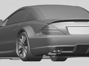 mercedes amg black series 3D-printmodel