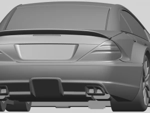 mercedes amg black series 3D Print Model