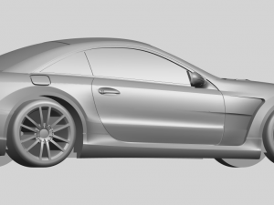 mercedes amg black series 3D-printmodel