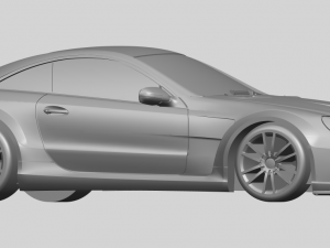 mercedes amg black series 3D-printmodel