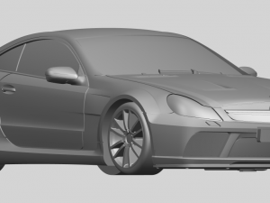 mercedes amg black series 3D-printmodel