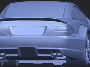 mercedes amg black series 3D Print Model