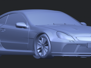 mercedes amg black series 3D-printmodel