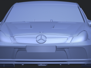 mercedes amg black series 3D-printmodel