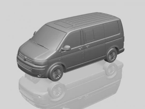 वीडब्ल्यू टी5 जीपी मल्टीवैन 3D प्रिंट मॉडल