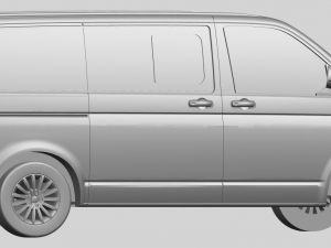 vw t5 gp multivan 3Dプリントモデル