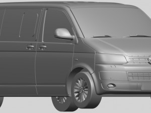 vw t5 gp multivan 3Dプリントモデル