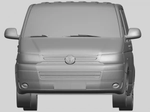 vw t5 gp multivan 3D Print Model