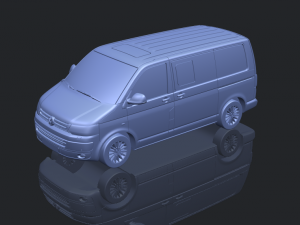 vw t5 gp multivan 3Dプリントモデル