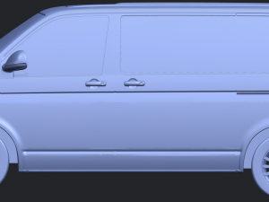 vw t5 gp multivan 3Dプリントモデル