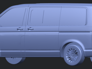 vw t5 gp multivan 3Dプリントモデル