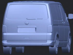 vw t5 gp multivan 3D Print Model