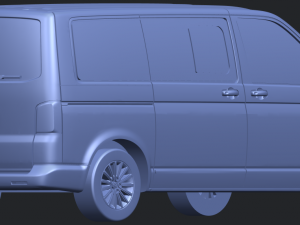vw t5 gp multivan 3Dプリントモデル
