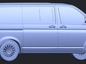 vw t5 gp multivan 3Dプリントモデル