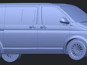vw t5 gp multivan 3Dプリントモデル
