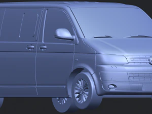 vw t5 gp multivan 3D Print Model