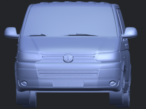 vw t5 gp multivan 3Dプリントモデル
