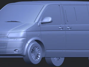 vw t5 gp multivan 3D Print Model