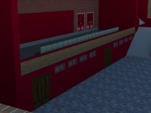 tribune of stadium and mini stadium football 3D Model