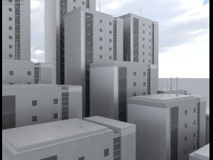 buildings for any game or model 3D-Modell