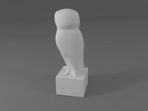 owl statue 3D Модель