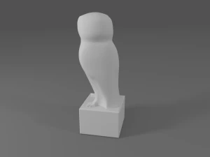 owl statue 3D Model