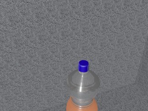 simple fanta bottle Model 3D