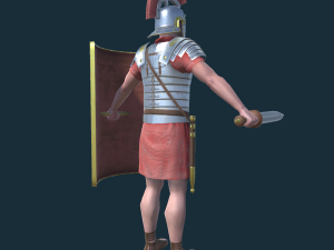 septimus roman legionnaire game model 3D Model