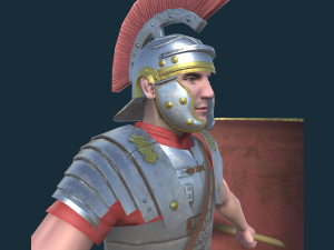 septimus roman legionnaire game model 3D Model