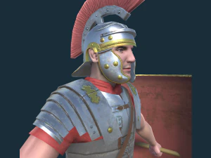 septimus roman legionnaire game model 3D Model