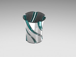 vase glasspencil 3D प्रिंट मॉडल