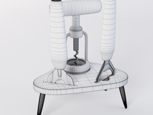 bottle opener - corkscrew 3D Model