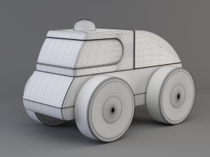 toy car lillabo ikea 3D 模型