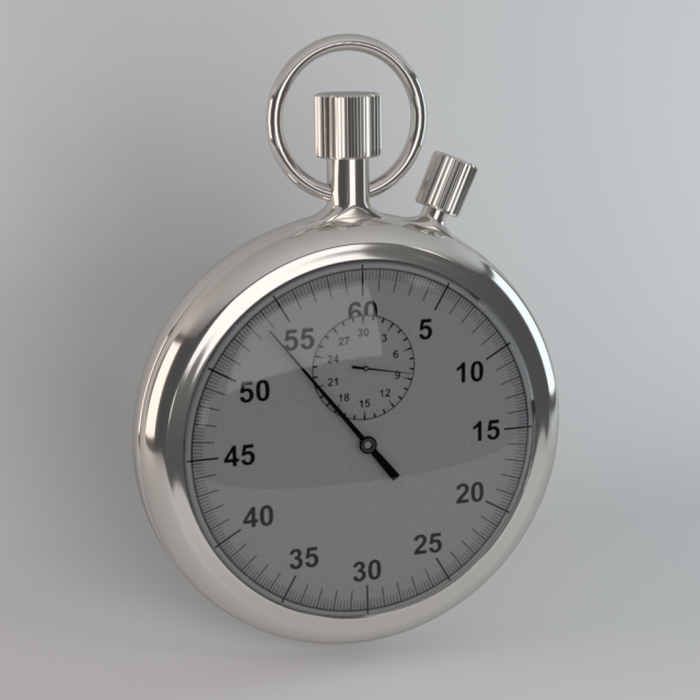 stopwatch retro 3D 모델 .c4d .max .obj .3ds .fbx .stl .blend 