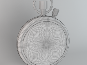 stopwatch retro 3D 모델