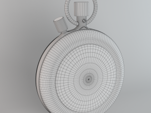 stopwatch retro 3D 모델