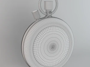 stopwatch retro 3D Model