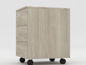 ikea todalen asikami supporto in legno grigio Modello 3D