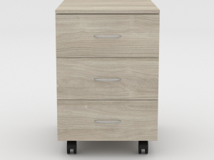 ikea todalen asikami stand wood gray 3D Modell