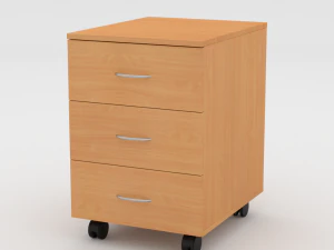 ikea todalen asikami suporte de madeira Modelo 3D