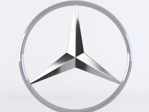 logo mercedes 3D Model