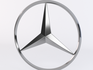 logo mercedes 3D 모델