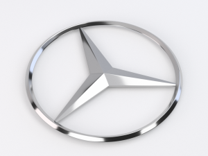 logo mercedes 3D 모델