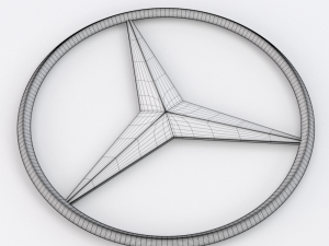 logo mercedes 3D 모델