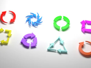 3d icon pack 3D Model