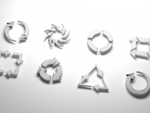 3d icon pack 3D-Modell