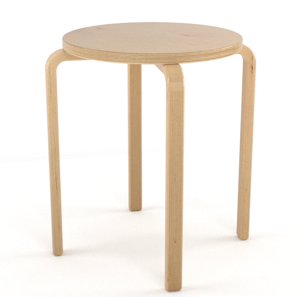 frosta seat ikea 3D Model .c4d .max .obj .3ds .fbx .stl .blend